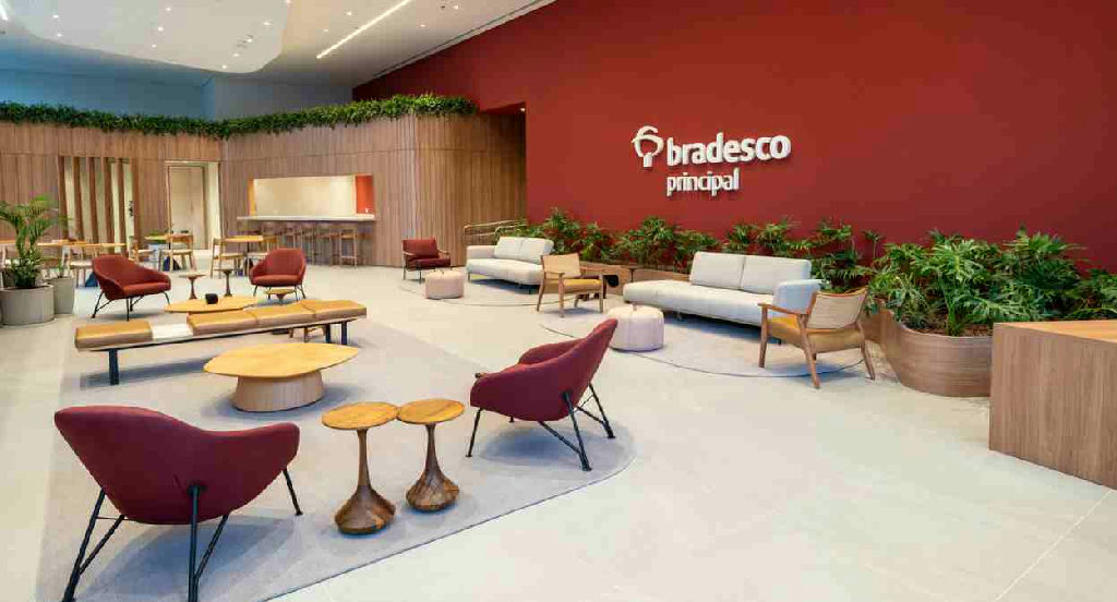 Bradesco aposta em agências com estilo de hotel para atrair alta renda