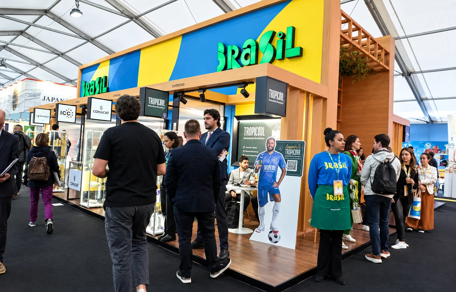 Brasil estreia pavilhão histórico na Sial Paris 2026 com recorde de empresas