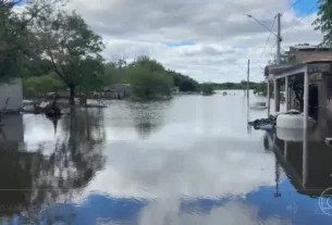 Cheia no rio grande do sul leva uruguaiana a decretar situação de emergência