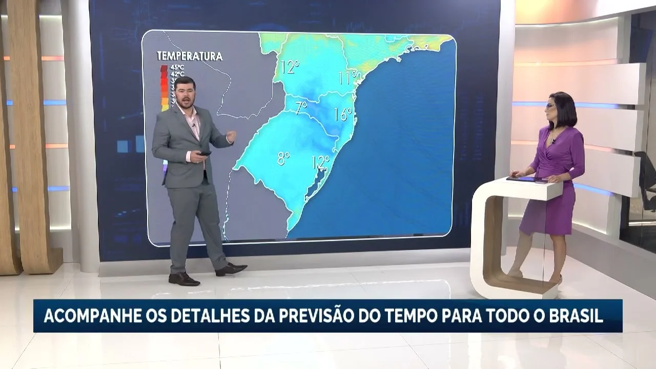 Chuvas no nordeste aliviam seca enquanto frio atinge o sul e sudeste do país