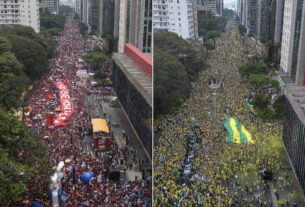 Comparativo detalhado revela público em atos políticos na avenida paulista