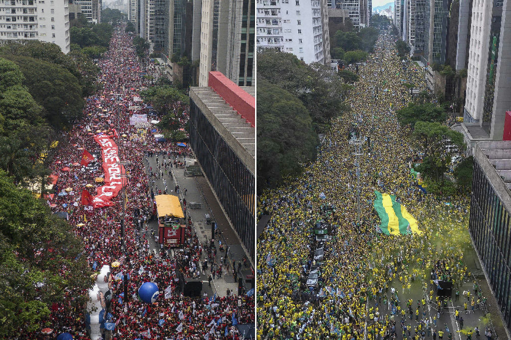 Comparativo detalhado revela público em atos políticos na avenida paulista