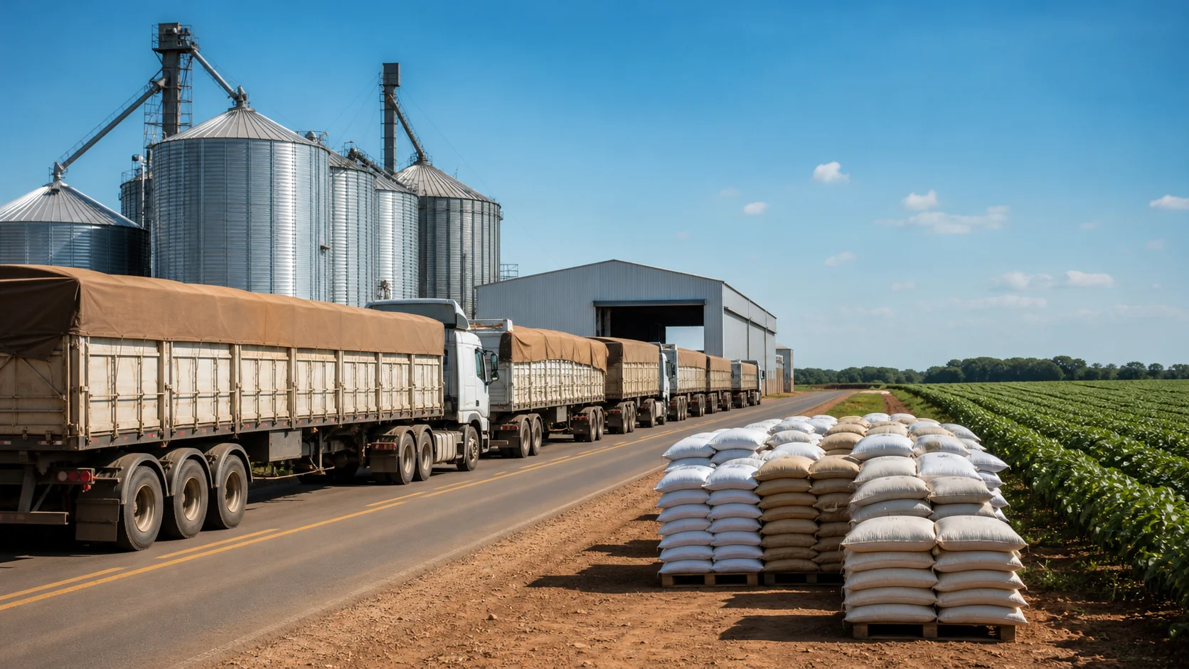 Conab aponta fretes agrícolas pressionados em setembro pela alta do diesel e demanda por insumos