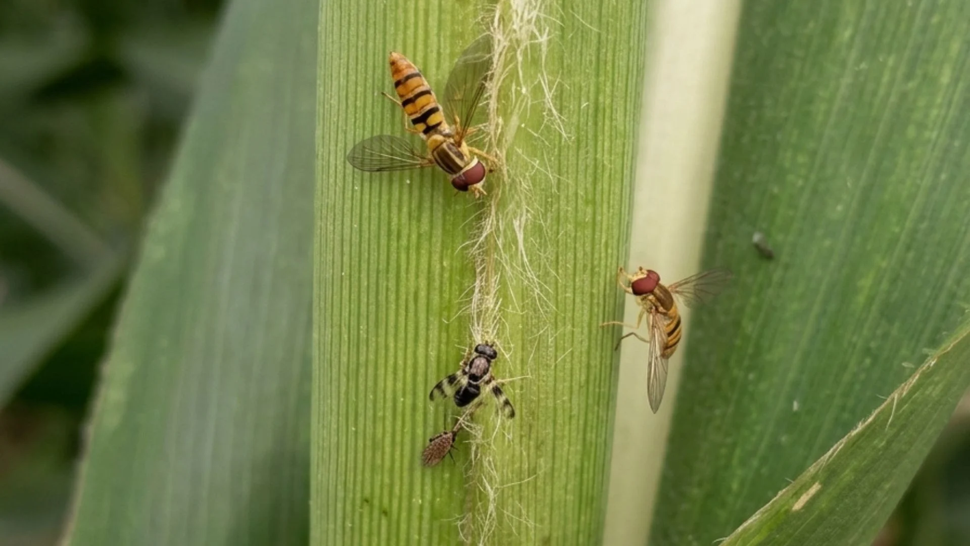 Controle biológico preserva lavouras de sorgo contra pulgões em Minas Gerais