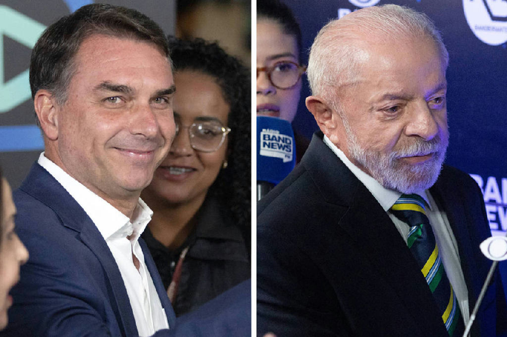 Debate presidencial tem troca de acusações entre flávio bolsonaro e lula