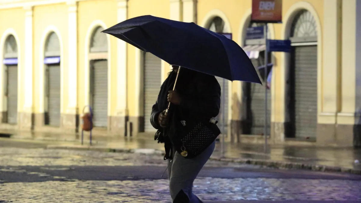 Defesa Civil emite alerta para tempestades com granizo e ventos fortes