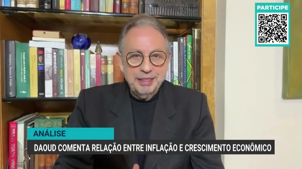 Economista analisa relação entre inflação e PIB após projeções para 2026