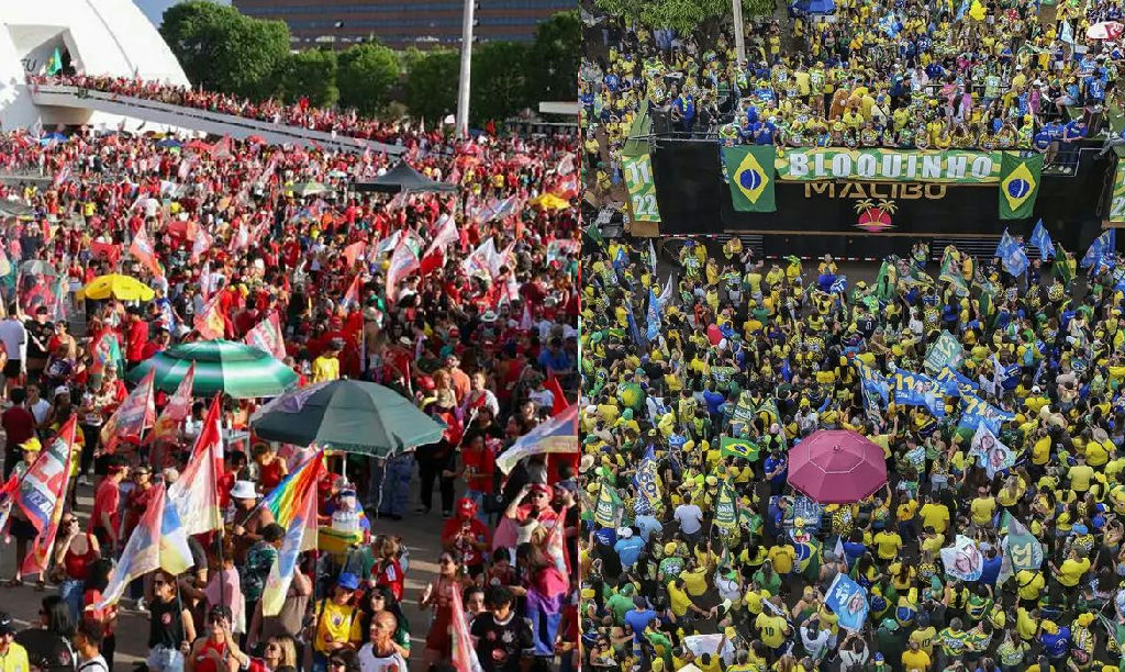 Eleições em Brasília mostram divisão e discursos de democracia