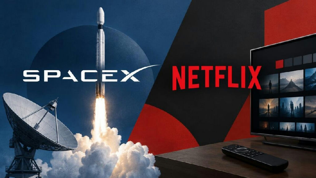 Enquanto Spacex decola com balanço forte, Netflix despenca em Nova York após projeções frustrarem