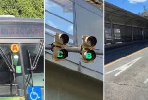Entenda o significado das letras a, B e C nos ônibus de Porto Alegre