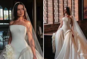 Estilista gaúcho revela detalhes da criação do vestido de noiva de Juliette