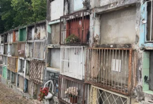 Família denuncia violação de túmulo e troca de ossada em cemitério de Cruz Alta