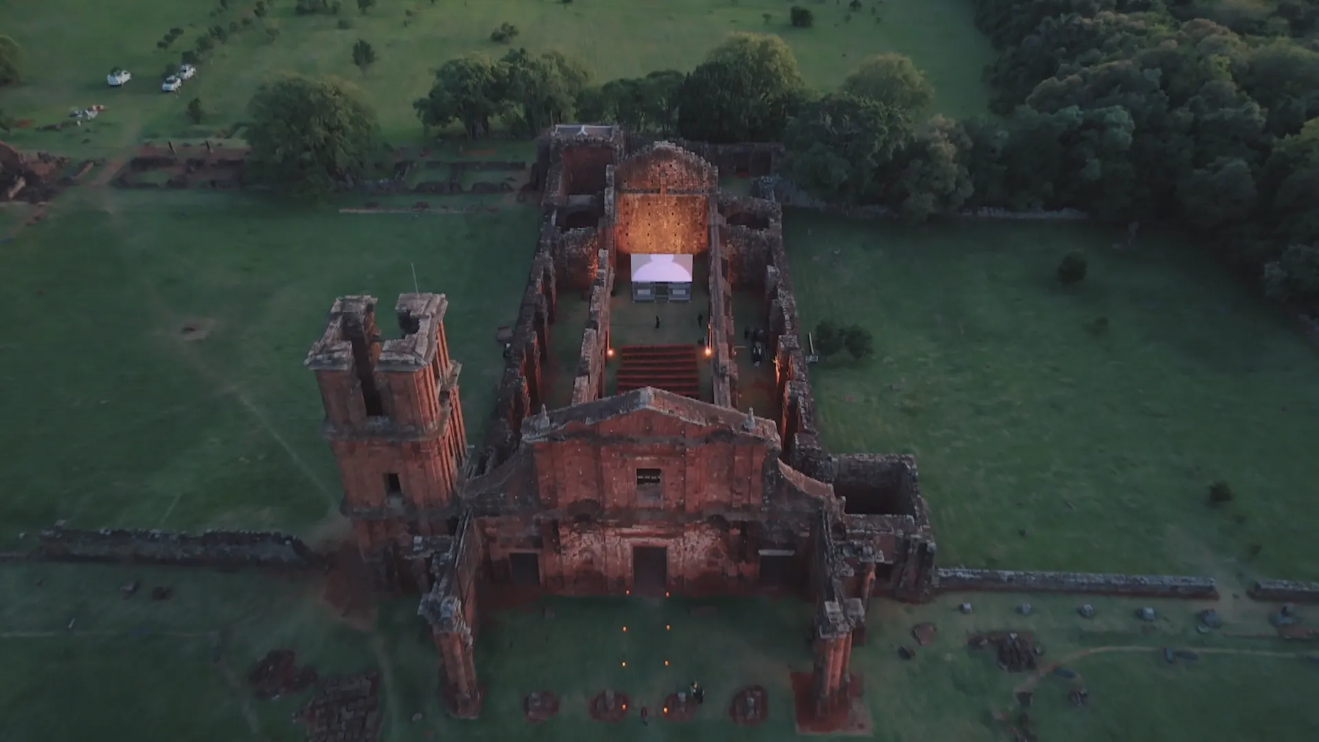 Festival exibe filmes em ruínas de sítio arqueológico centenário no RS