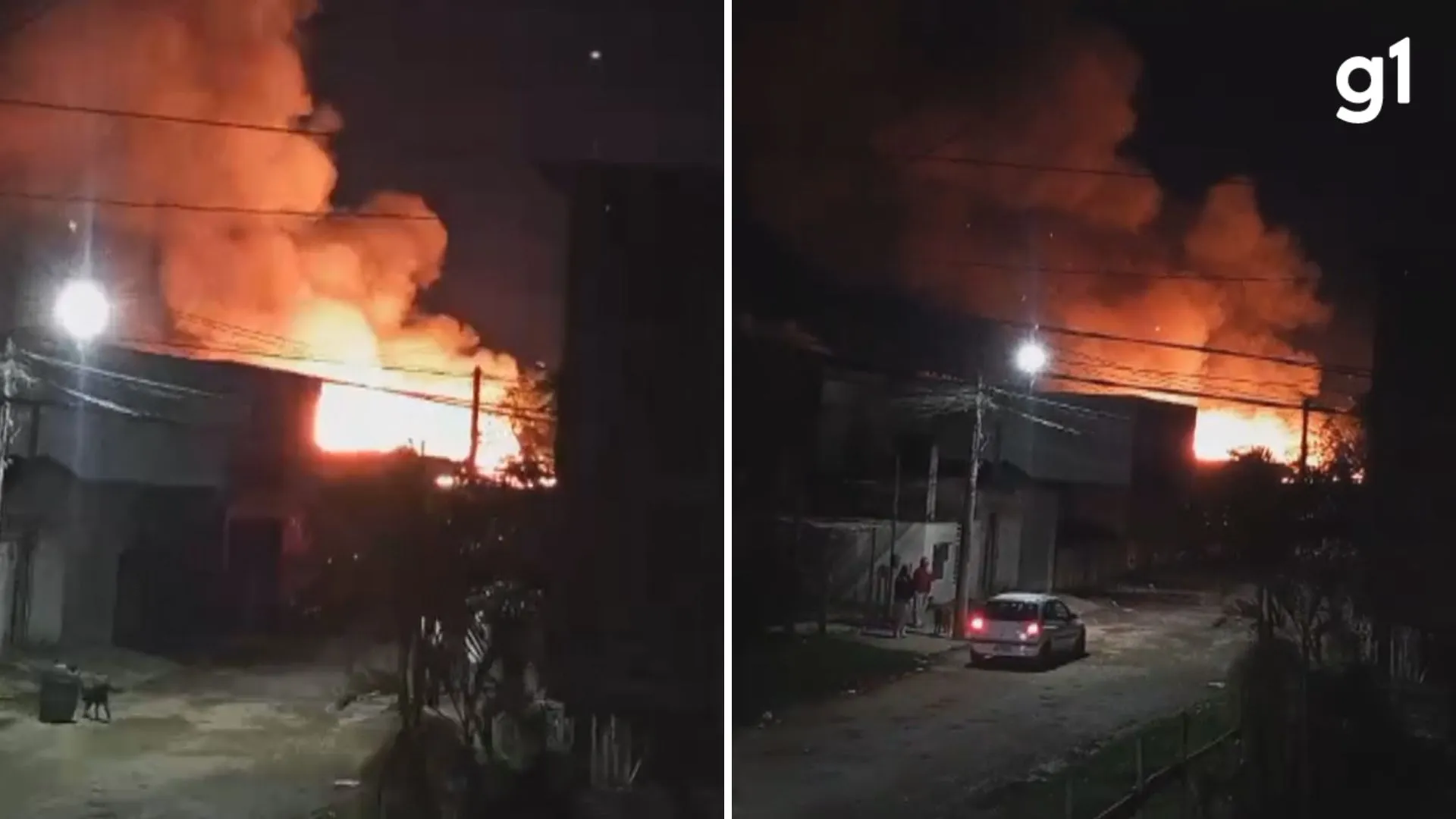 Fogo consome cerca de 20 residências e deixa famílias desabrigadas em Pelotas