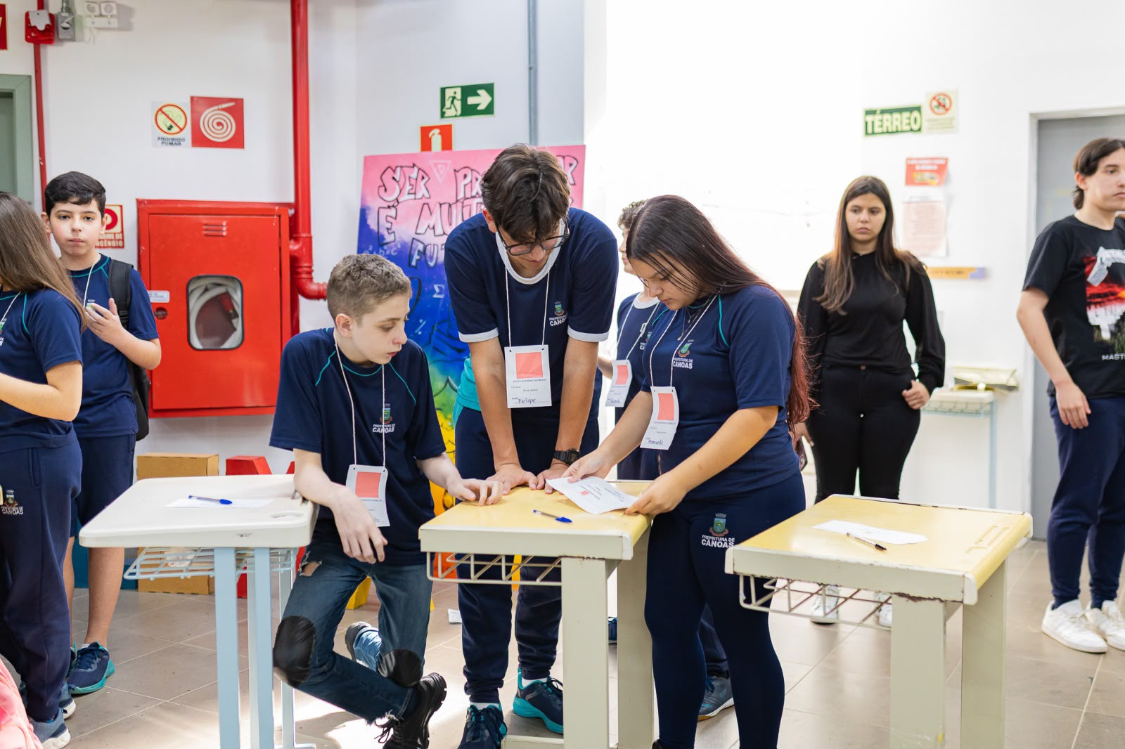 Gincana Matemática reúne estudantes da Rede Municipal de Canoas