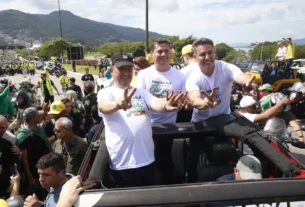 Governadores do Sul participam de ato político em Florianópolis