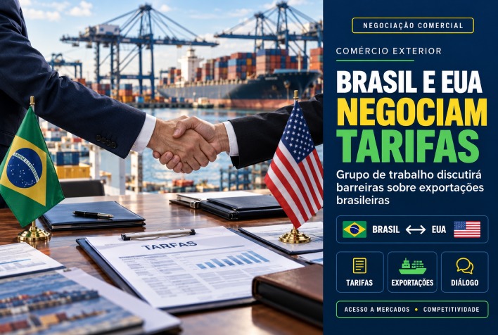 Governo brasileiro e EUA articulam grupo para discutir taxas sobre exportações do país