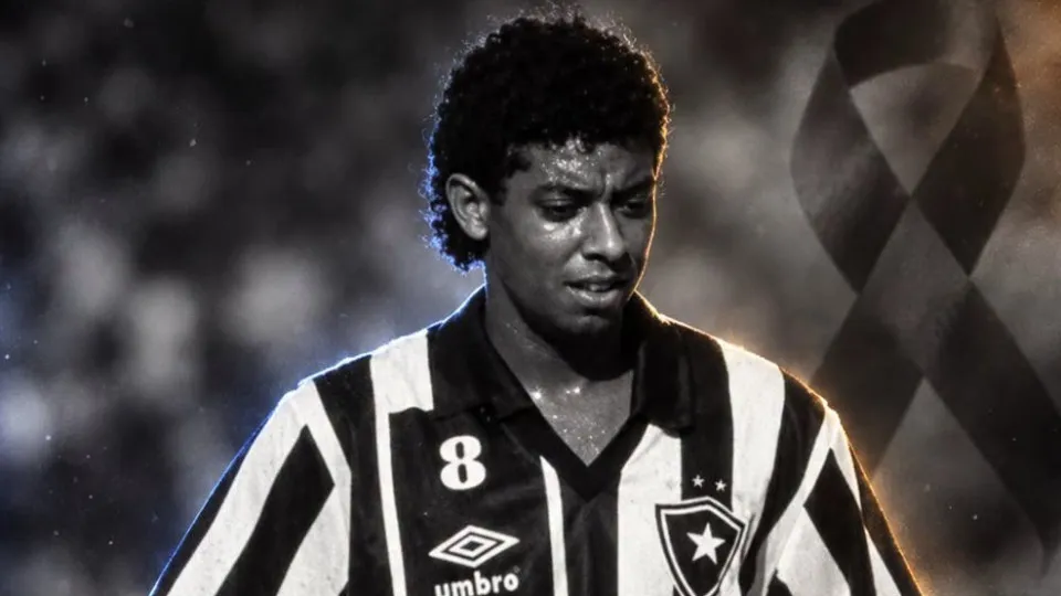 Ídolo do Botafogo e autor do gol do título de 1990, Carlos Alberto Dias morre aos 59 anos