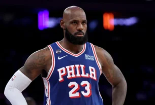 Lebron estreia na Filadélfia com virada épica de 29 pontos dos 76ers na NBA