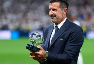Luís Figo pode desafiar Infantino pela presidência da FIFA em 2027