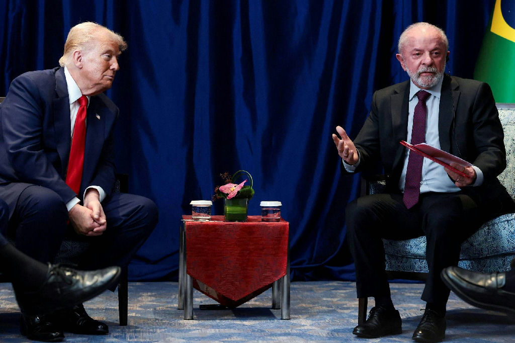 Lula articula encontro bilateral com Trump ainda neste ano