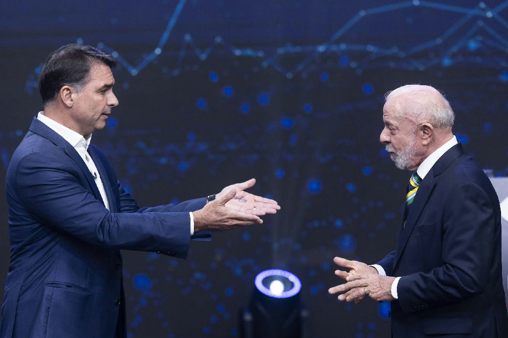 Lula chama Flávio Bolsonaro de malandro carioca em debate eleitoral