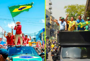Lula e Flávio Bolsonaro intensificam campanha presidencial em agendas pelo país