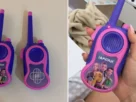 Mãe denuncia invasão de sinal em walkie-talkie de brinquedo e ameaça a criança