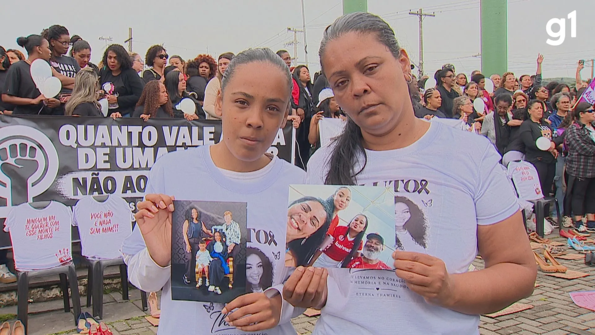 Mãe relata momento em que genro confessou feminicídio de Thamires em Porto Alegre