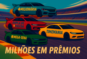 Mega-sena acumula e prêmio de R$ 92 milhões encosta no topo da +Milionária nesta semana