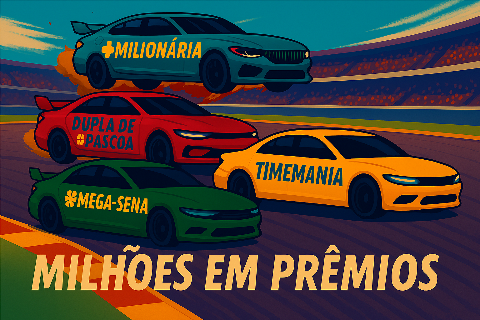 Mega-sena acumula e prêmio de R$ 92 milhões encosta no topo da +Milionária nesta semana