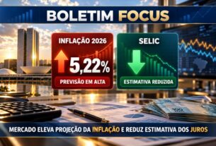 Mercado financeiro eleva projeção da inflação para 2026 e ajusta estimativa da Selic