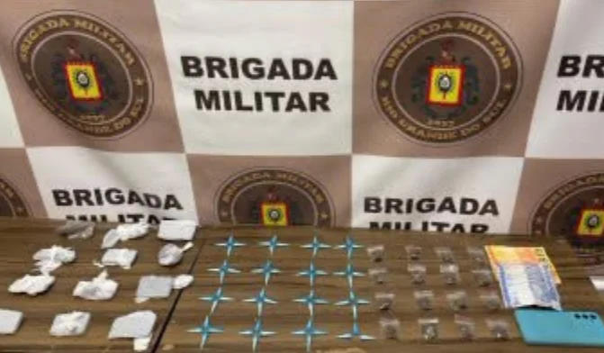 Operação da Brigada Militar resulta EM Três prisões POR Tráfico EM RIO Grande