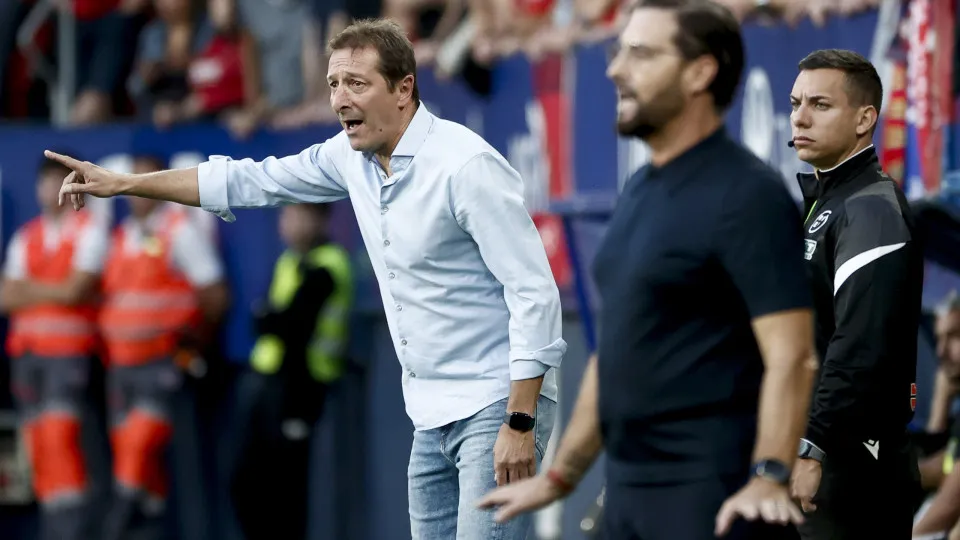 Osasuna demite técnico após oito rodadas e oficializa retorno de Jagoba Arrasate