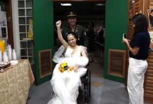 Paciente com câncer celebra casamento em hospital de Ijuí três dias antes de morrer