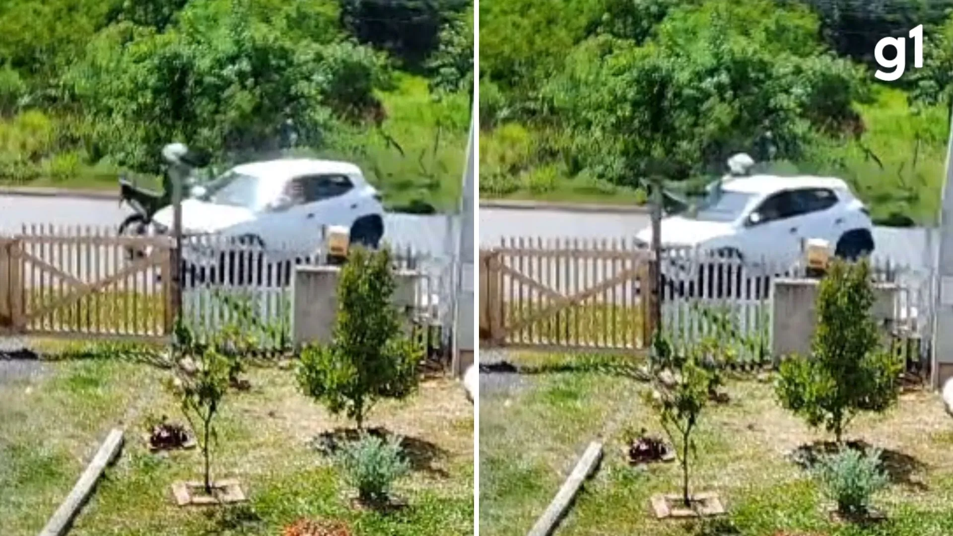 Policial Militar é arremessado de moto em colisão com automóvel no Rio Grande do Sul