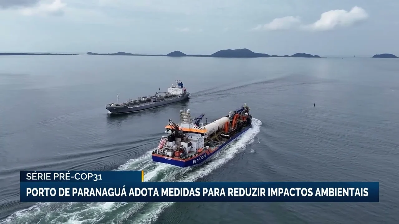 Porto de Paranaguá adota medidas para reduzir impactos ambientais