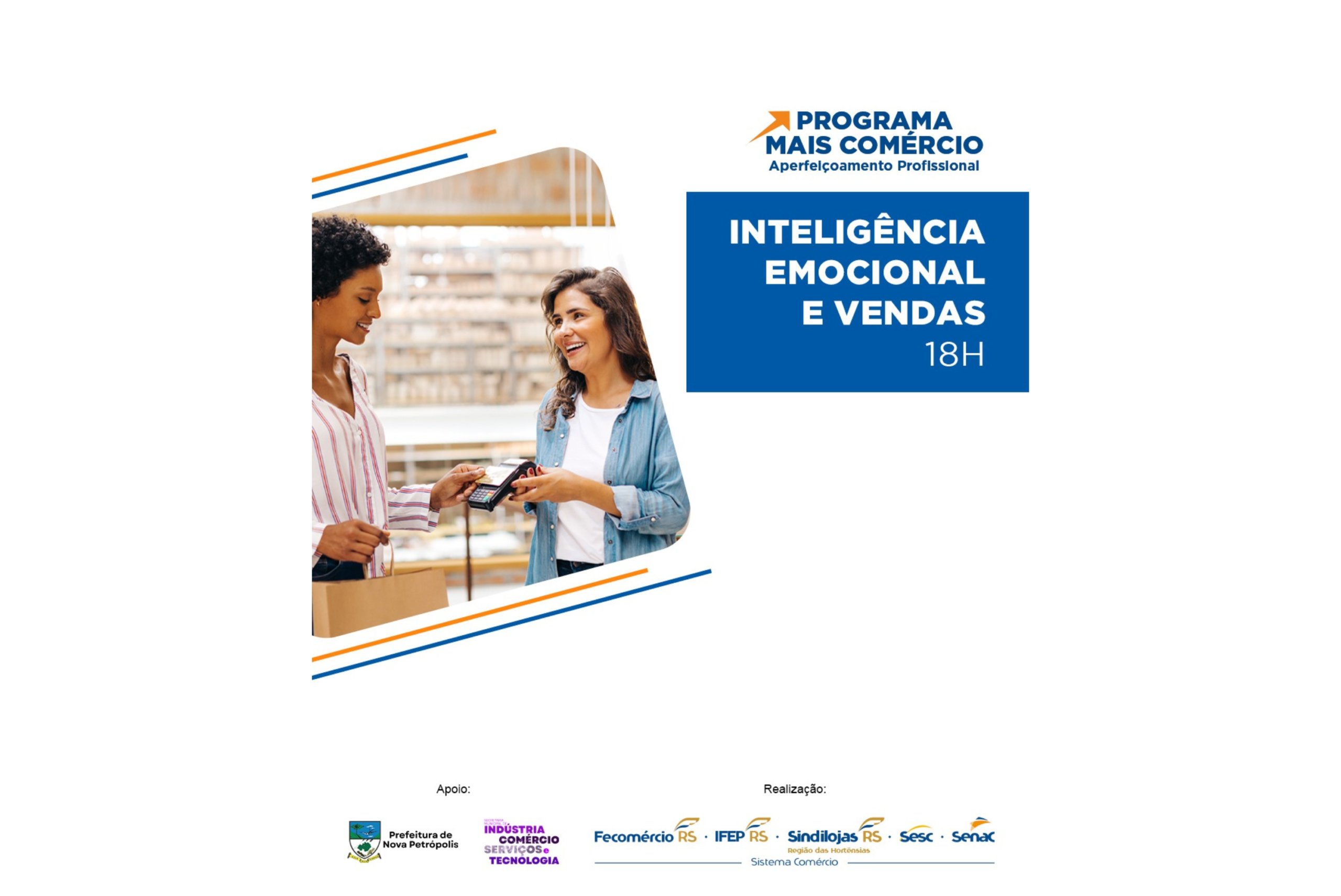 Prefeitura de Nova Petrópolis promove curso gratuito de Inteligência Emocional e Vendas
