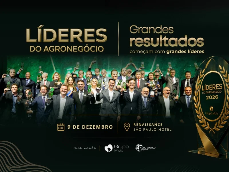Prêmio Líderes do Agronegócio destaca 63 organizações em São Paulo