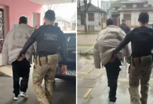 Preso em Porto Alegre homem que usava tornozeleira para ameaçar delegada com vídeos de armas