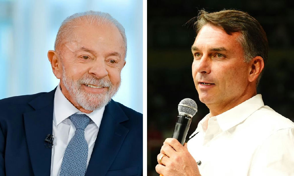 Propostas para política externa marcam divergência entre Lula e Flávio Bolsonaro
