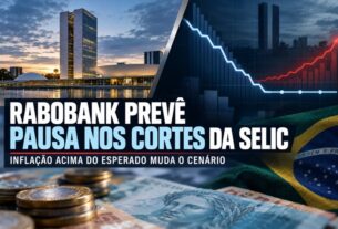 Rabobank projeta pausa nos cortes da Selic após inflação superar expectativas