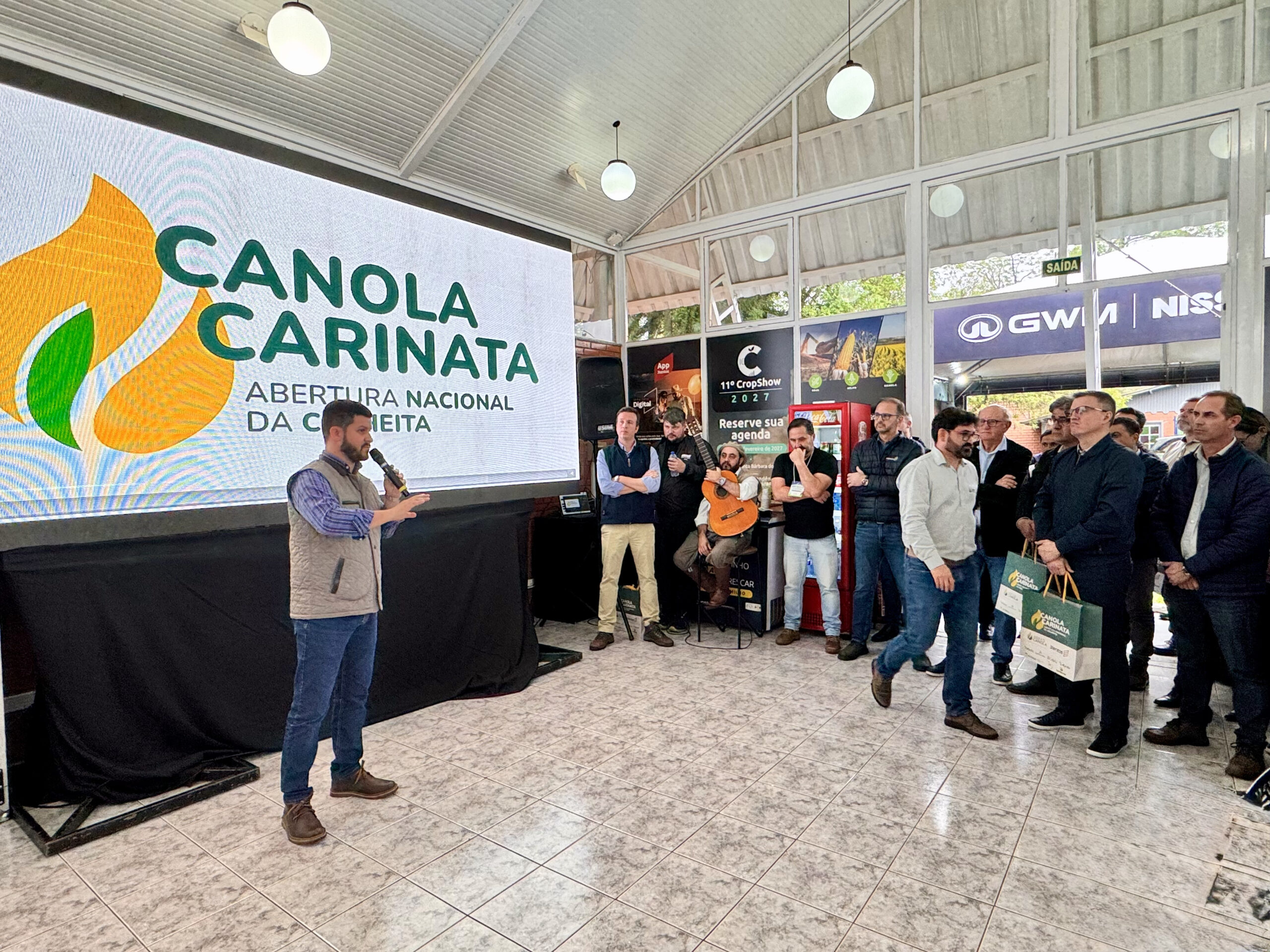 Rio Grande do Sul realiza primeira abertura nacional da colheita de canola