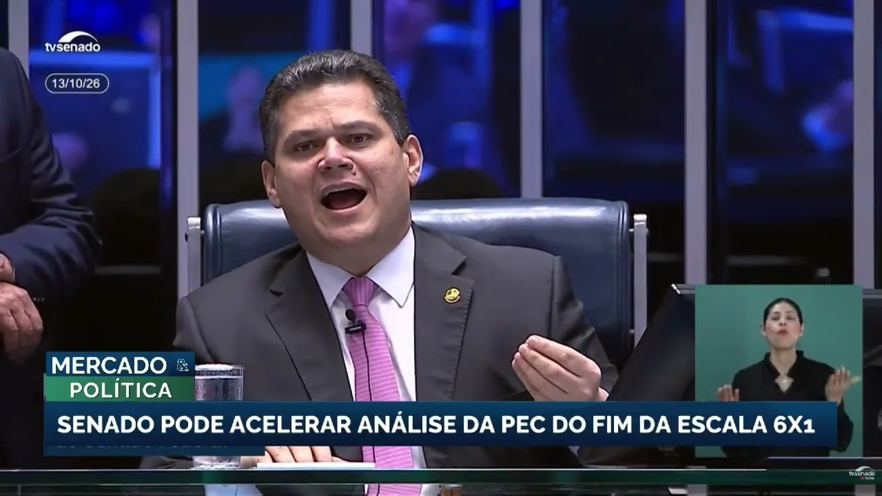 Senado articula votação urgente para encerrar escala 6x1 de trabalho