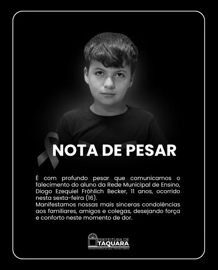 Tragédia em Taquara deixa comunidade escolar e moradores em luto