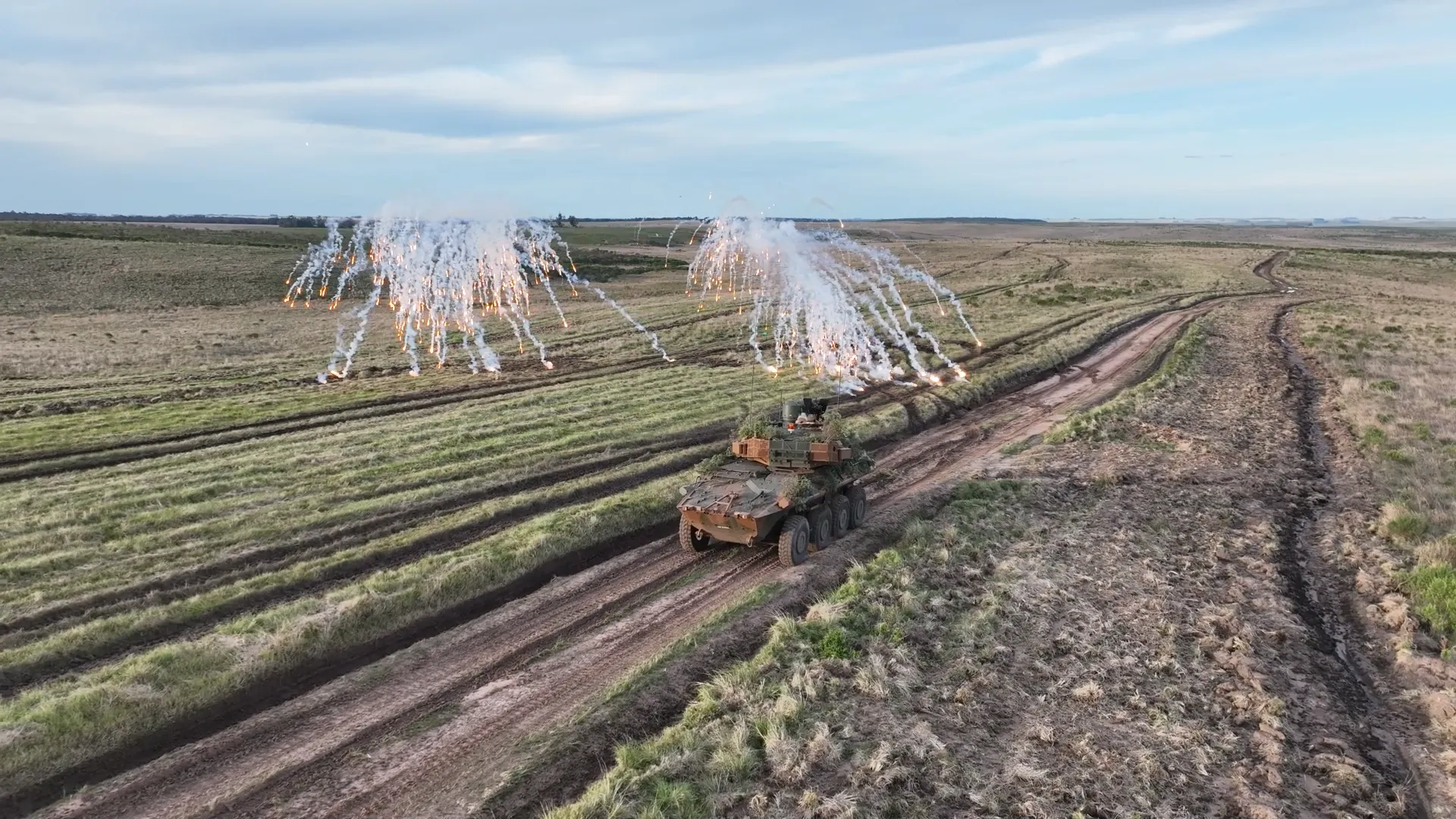Tropas argentinas participam de exercício militar no Rio Grande do Sul