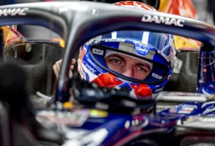 Verstappen garante pole position no GP do Bahrein enquanto Bortoleto larga em décimo