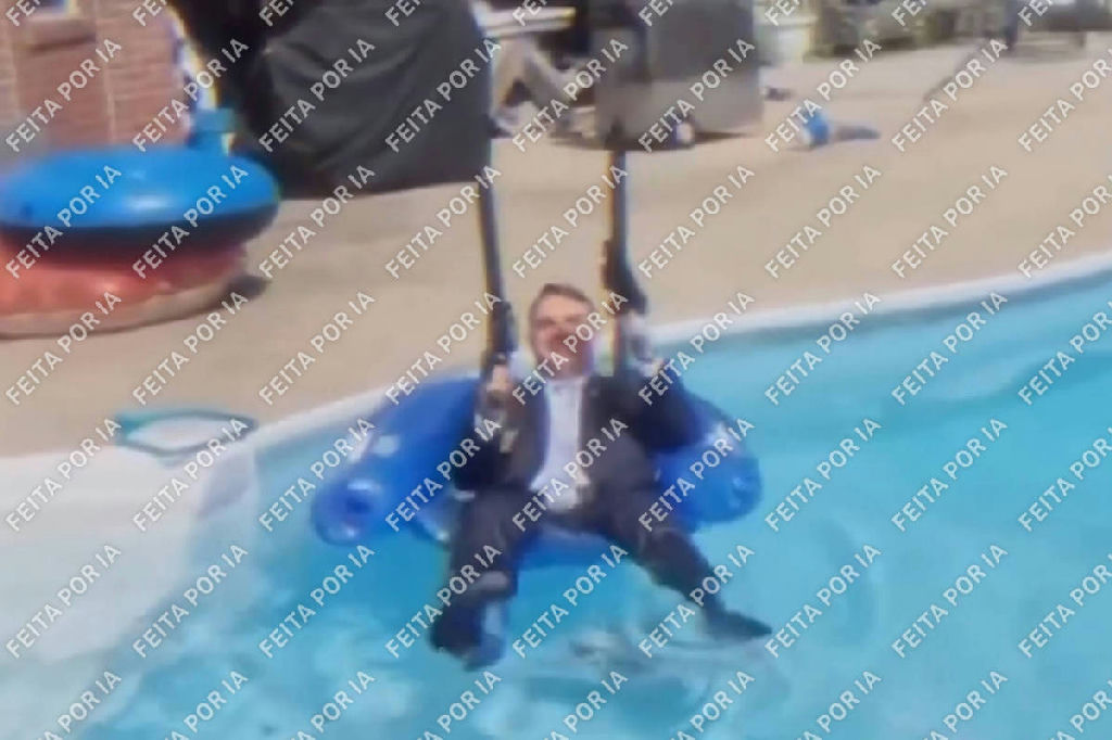 Vídeo com inteligência artificial mostra Flávio Bolsonaro em cenas de ação